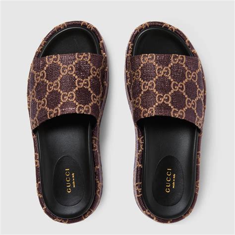 best one and one gucci slides|Gucci ladies slides.